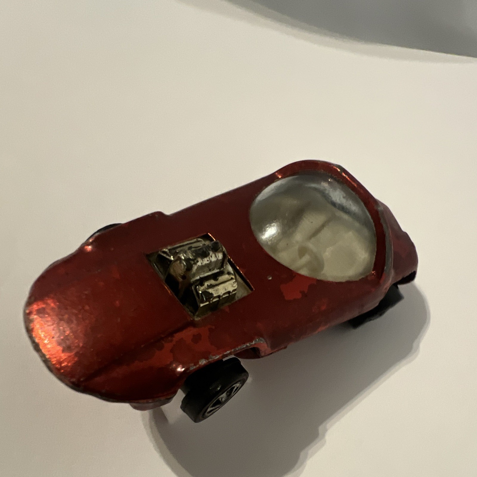 Hot Wheels Redlines Silhouette 1968 Red Diecast Car 1:64 Vintage
