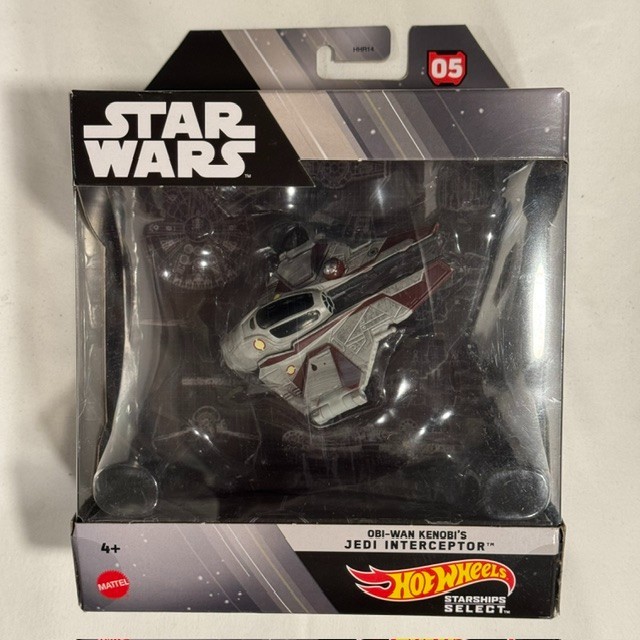 STAR WARS HOT WHEELS SELECT STARSHIPS Various Mattel Ships Die-Cast Metal