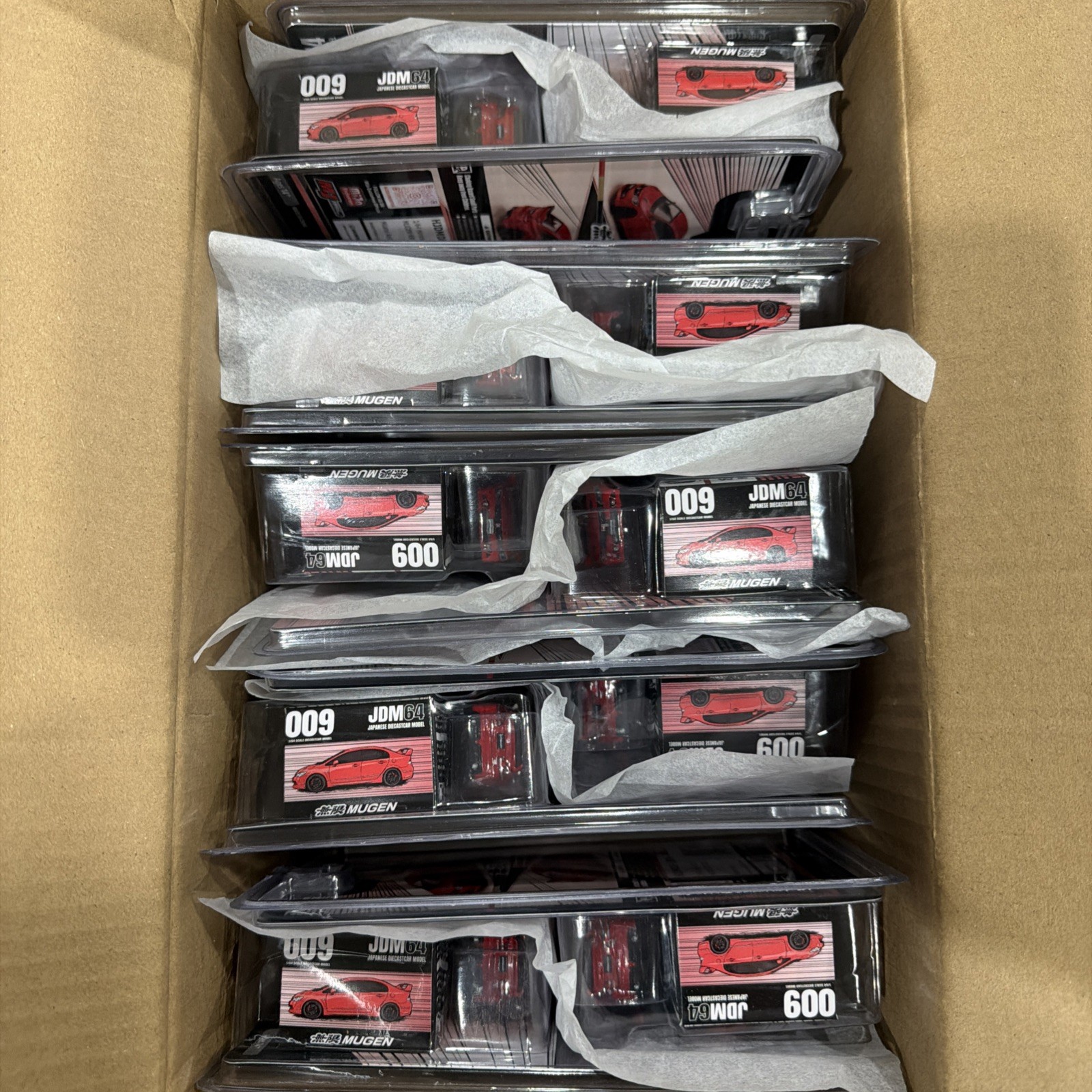 Hobby Japan 1:64 Honda Mugen Civic RR (FD2) – Milano Red – Mijo Exclusives
