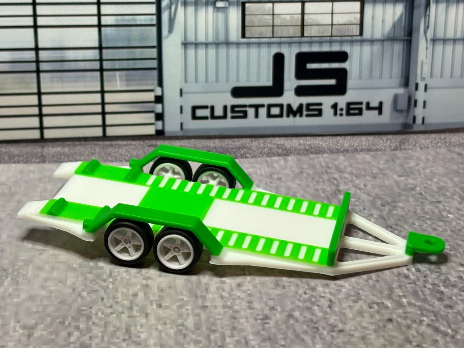 Tandem Car Trailers Custom Builds – Hot Wheels / Matchbox 1:64 Scale