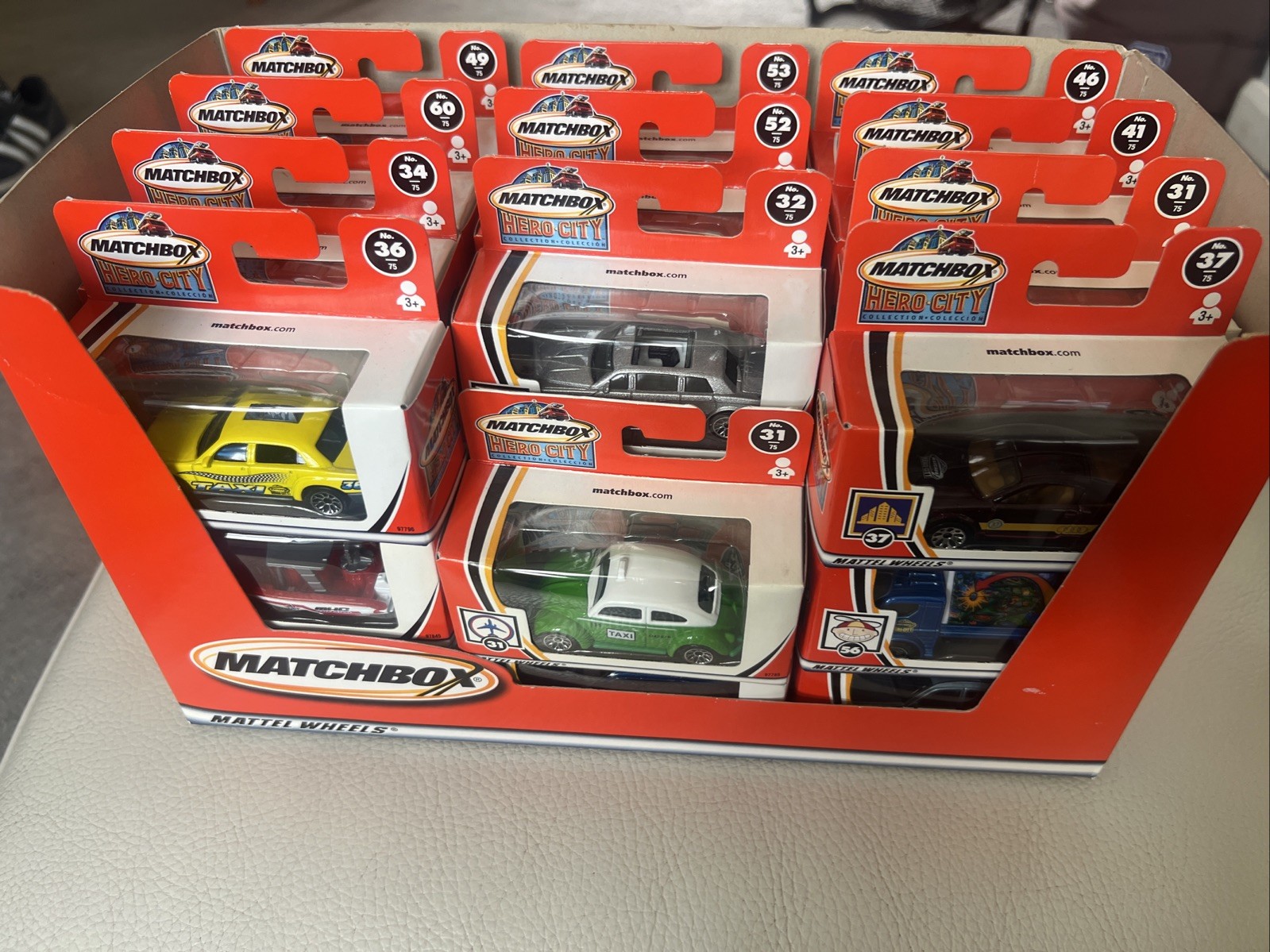matchbox boxed cars Hero City Vintage job lot 35 various cars.
