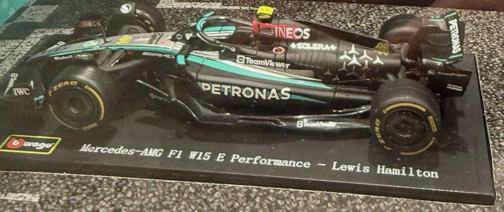 All new from Bburago Formula 1 cars 1:43 Ferrari, Mclaren, Red Bull and Mercedes
