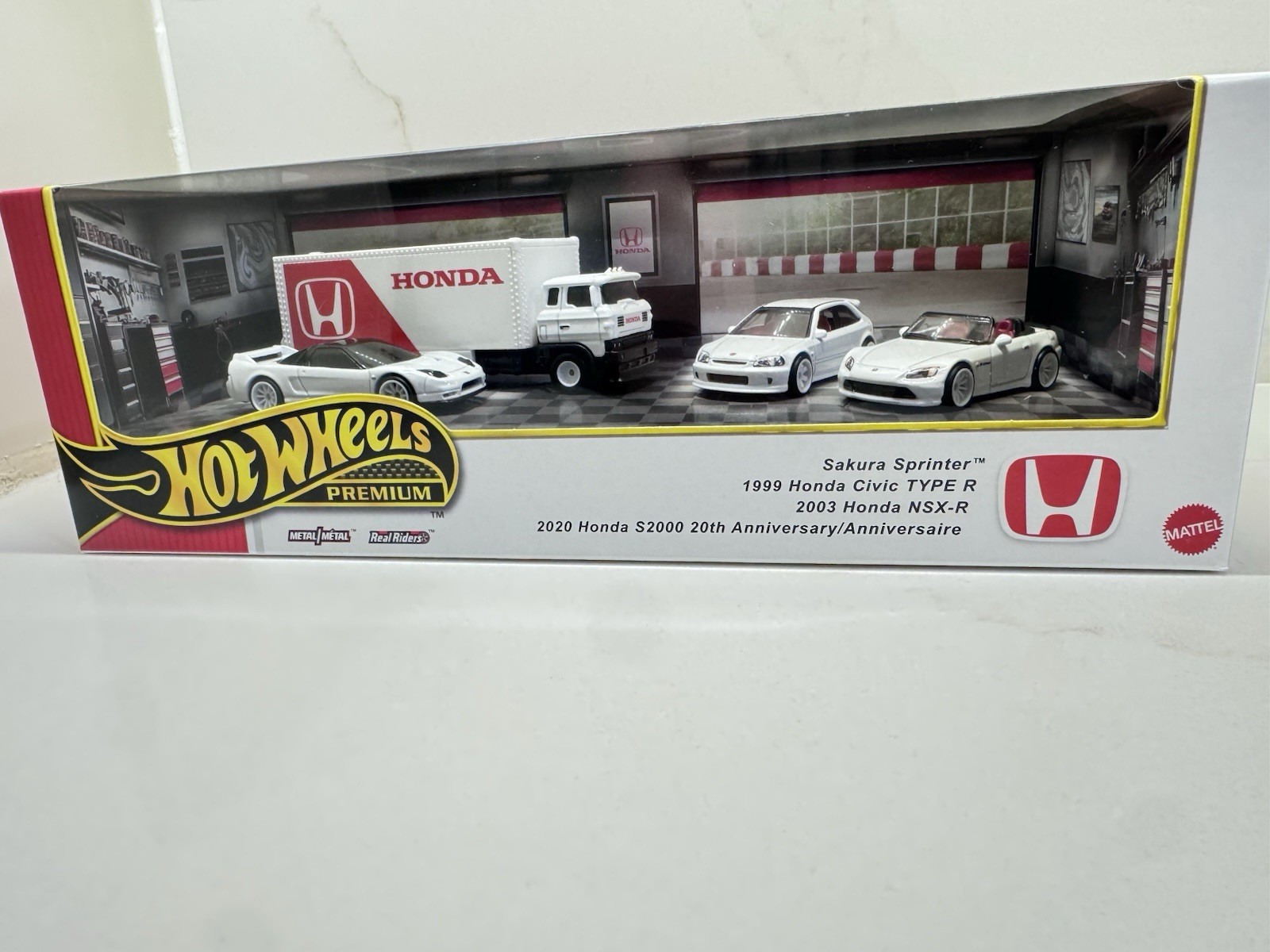 New Hot Wheels 2025 Premium Collector Honda Set Civic Type-R NSX-R S2000 Diorama