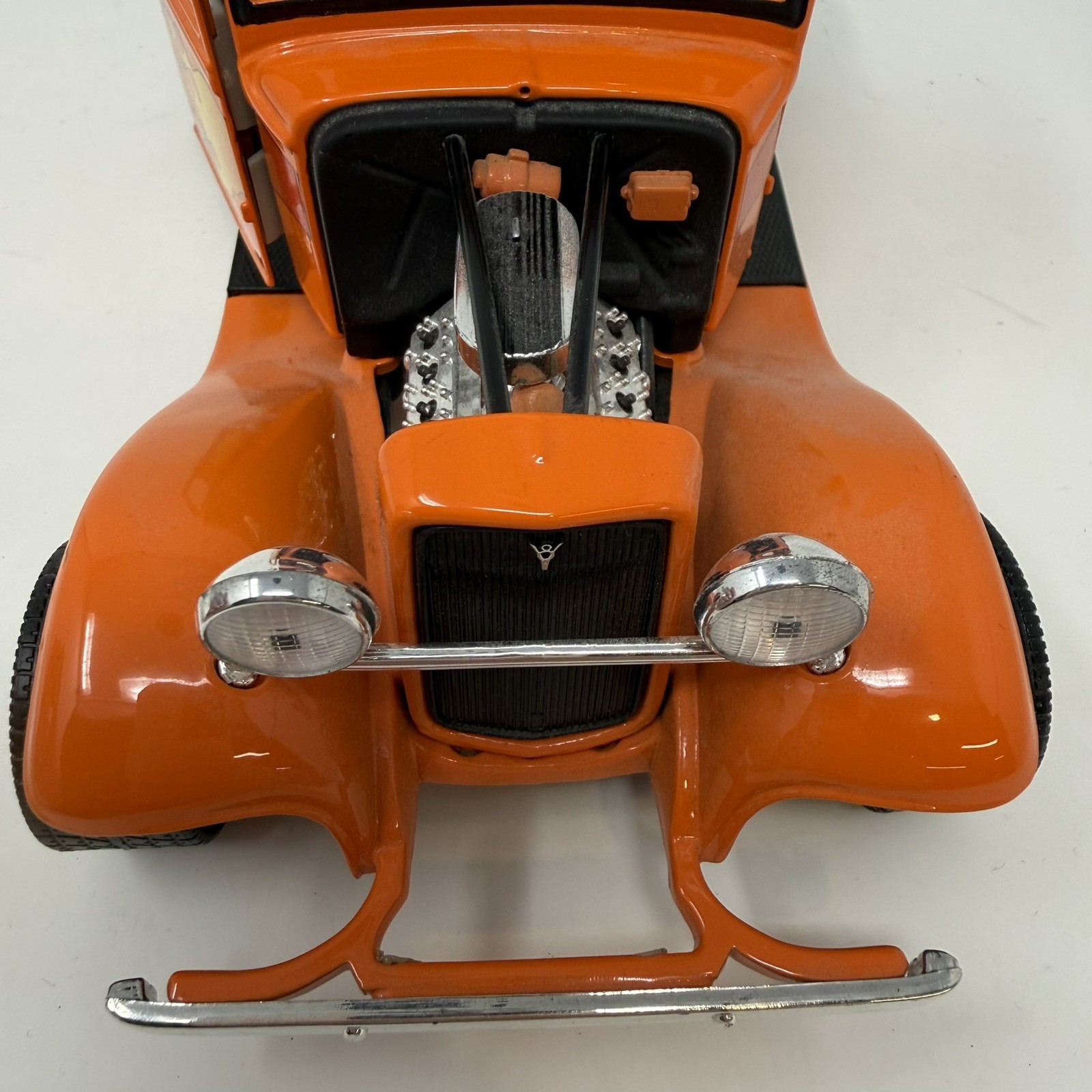 Die-cast Model of 1930s Ford-style Pickup (Hot Rod/Custom) flame Road Legends