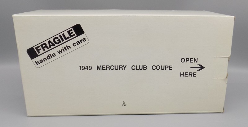 1949 Mercury Club Coupe Diecast Model Danbury Mint Rat Rod Low Rider 2 Door