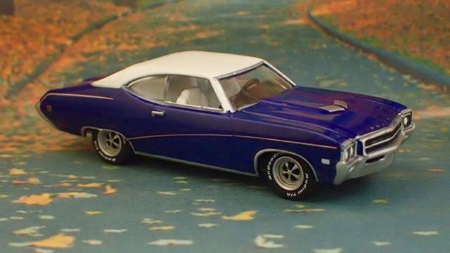1968-1969 Buick GS 350 Grand Sport V-8 Luxury Muscle Car 1/64 Scale Ltd Edit S
