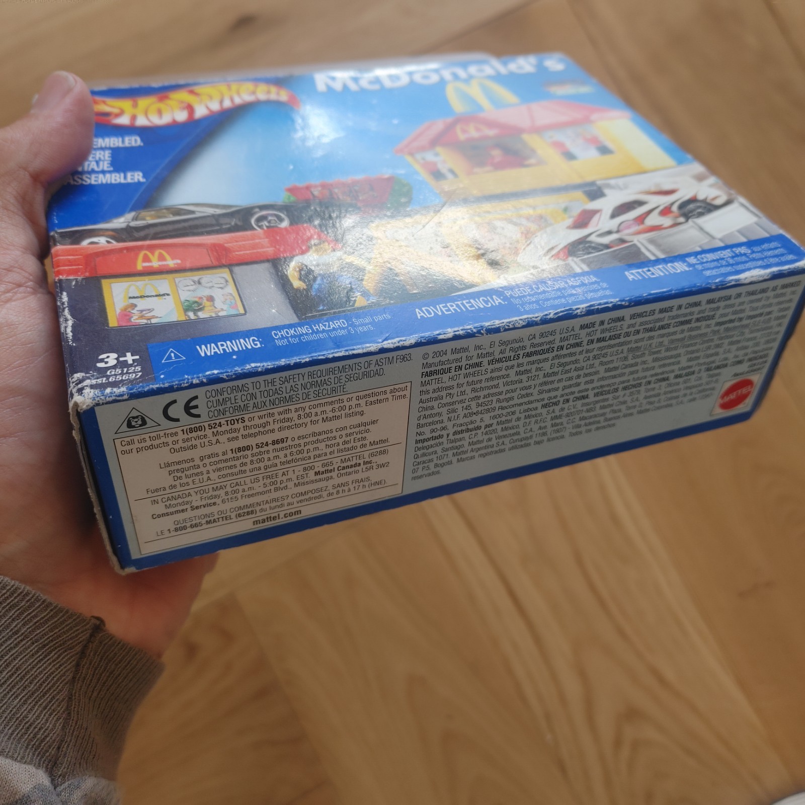 McDonald’s 2004 Hot Wheels Heat st. Set 2004 Unopened Box
