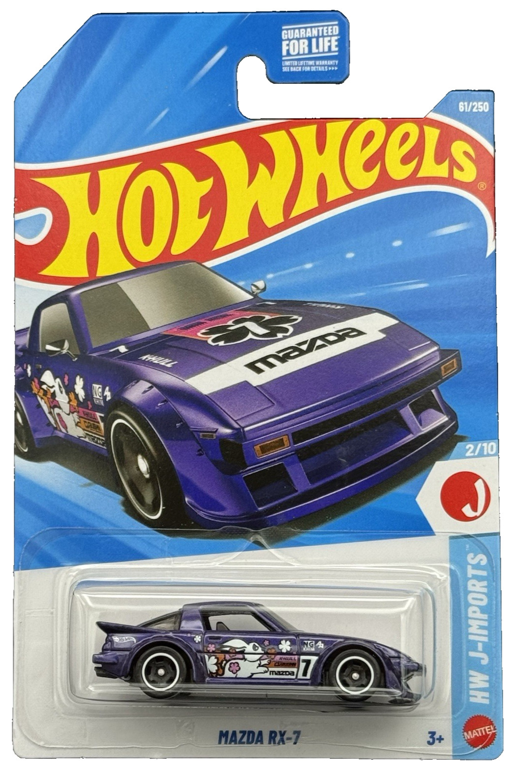 Hot Wheels 2026 HW J-Imports 2/10 Purple Mazda RX-7