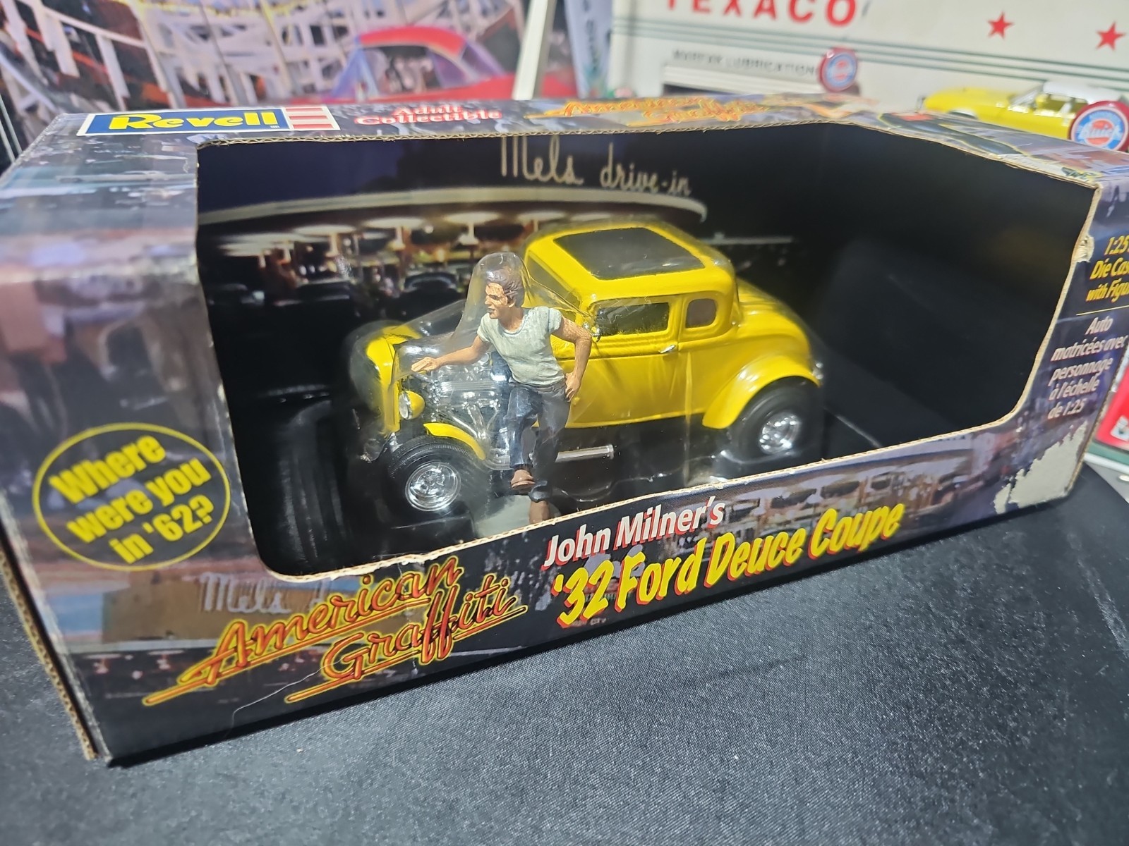 VINTAGE RARE REVELL AMERICAN GRAFFITI 1:25 FORD 1932 DEUCE COUPE JOHN MILNERS