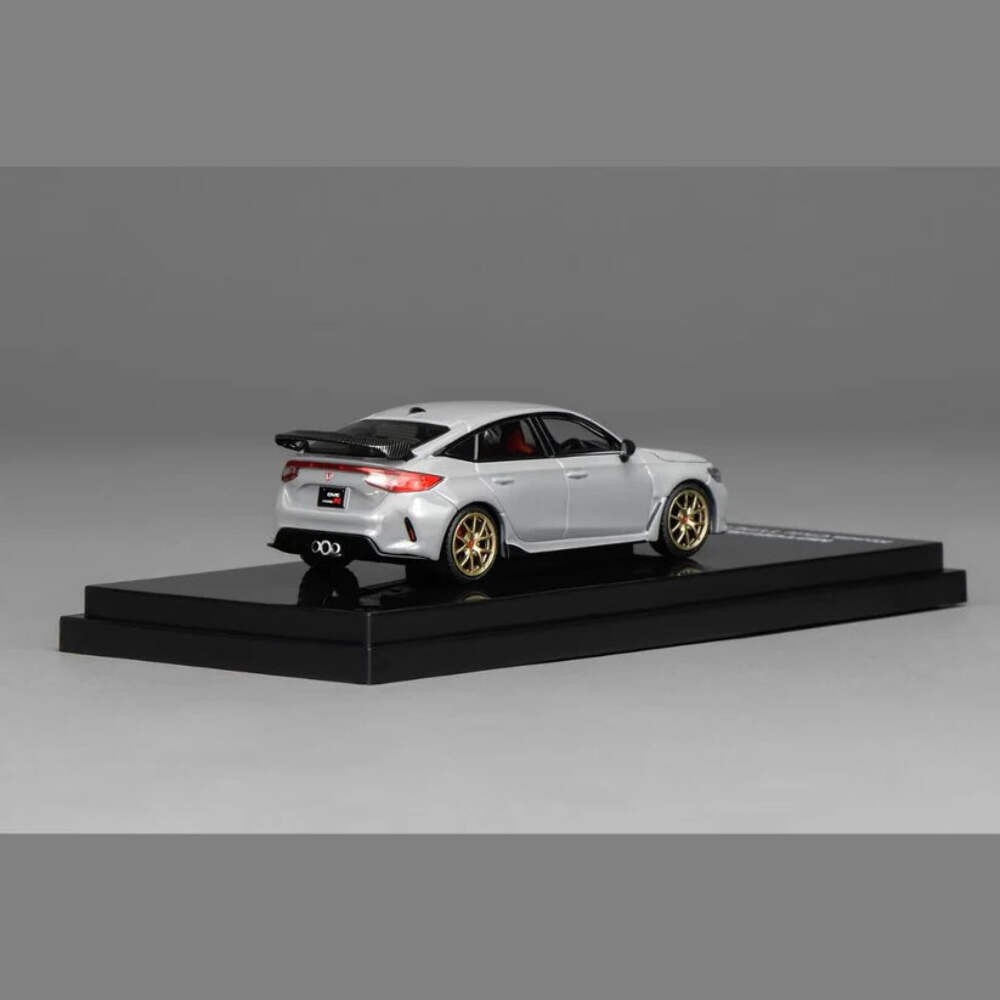 Motorhelix 1/64 Honda Civic Type R (FL5) Supersonic Grey With RiIA Wheels