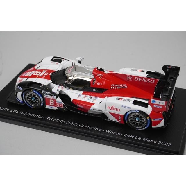Spark Toyota GR010 Hybrid Gazoo Racing 24 Hours of Le Mans Winner 2022 #8 1/43
