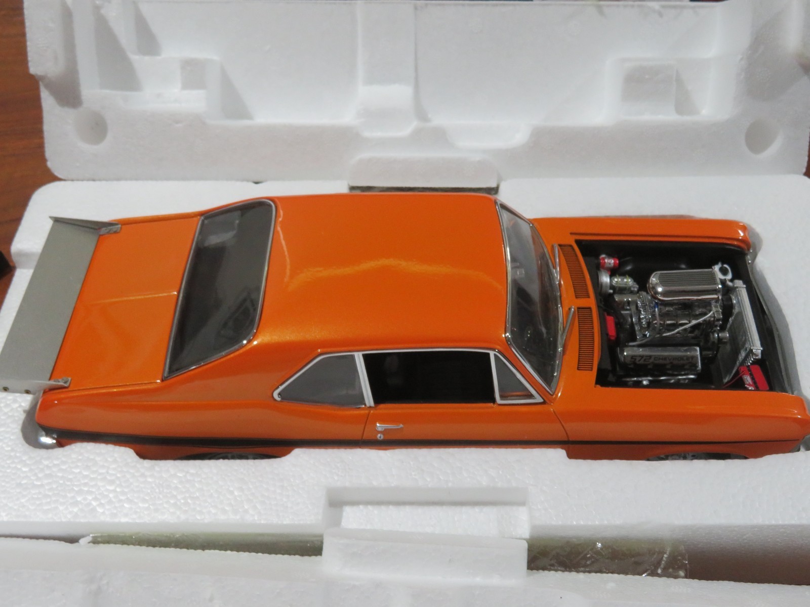 1:18 GMP 1968 Chevrolet Nova 1320 Drag Kings Orange GMP-18873