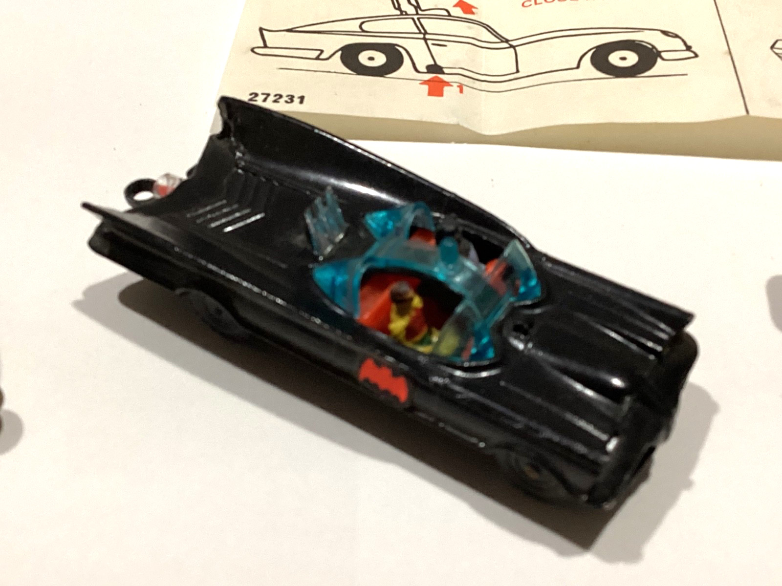 1966 CORGI junior Crime Busters Batman James Bond Diecast Model Gift Set 3008