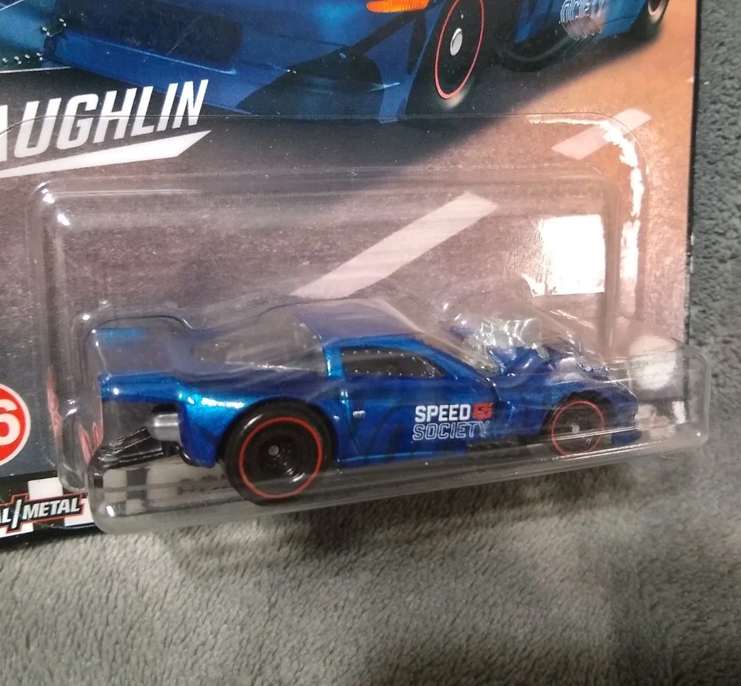 Hot Wheels Boulevard Corvette Z06 Drag Racer Alex Laughlin Premium 1:64