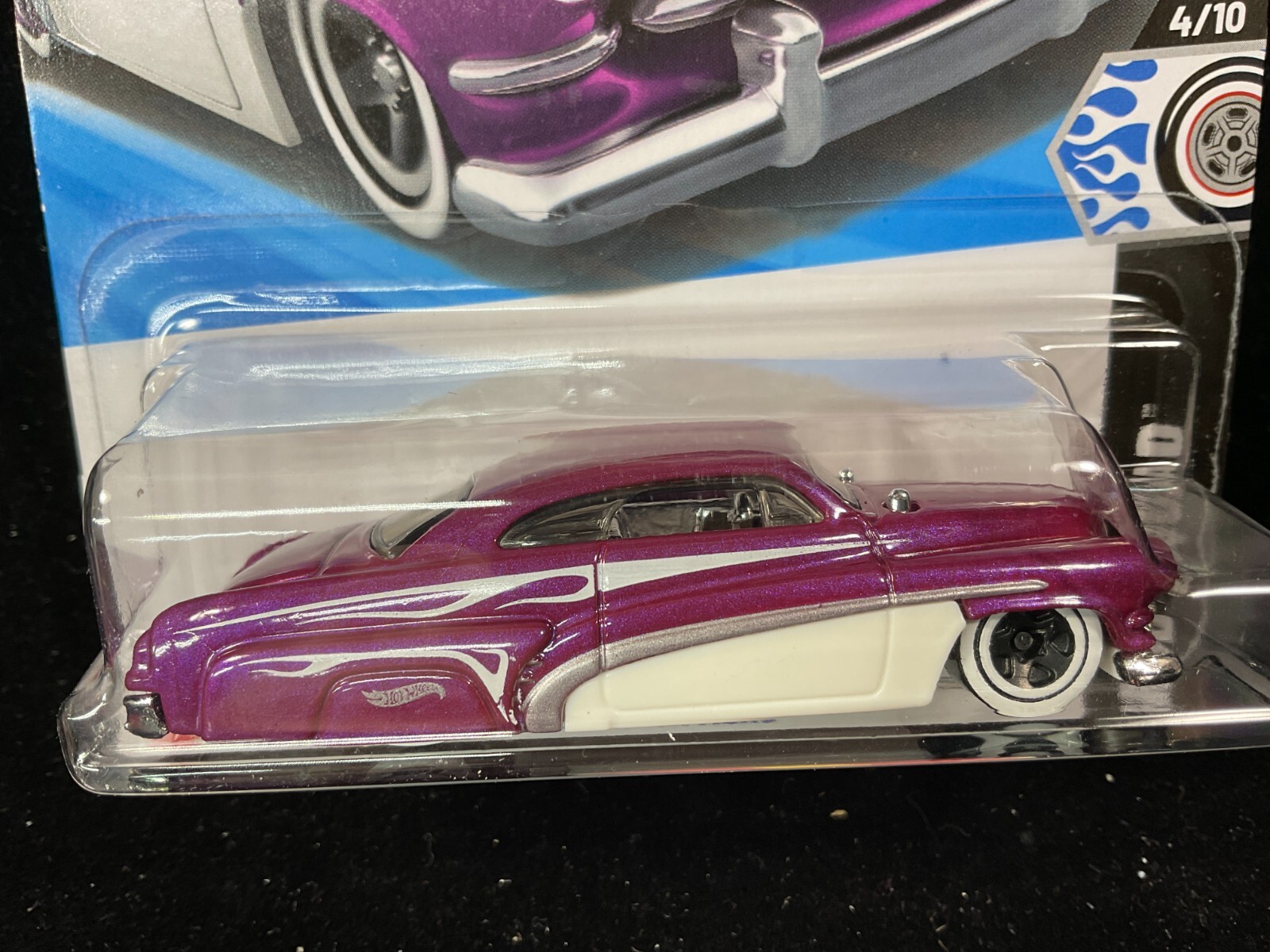 HOT WHEELS 2025,HIROHATA MERC #46, Mercury, Purple, w/ Green Rod Squad, Lot of 3