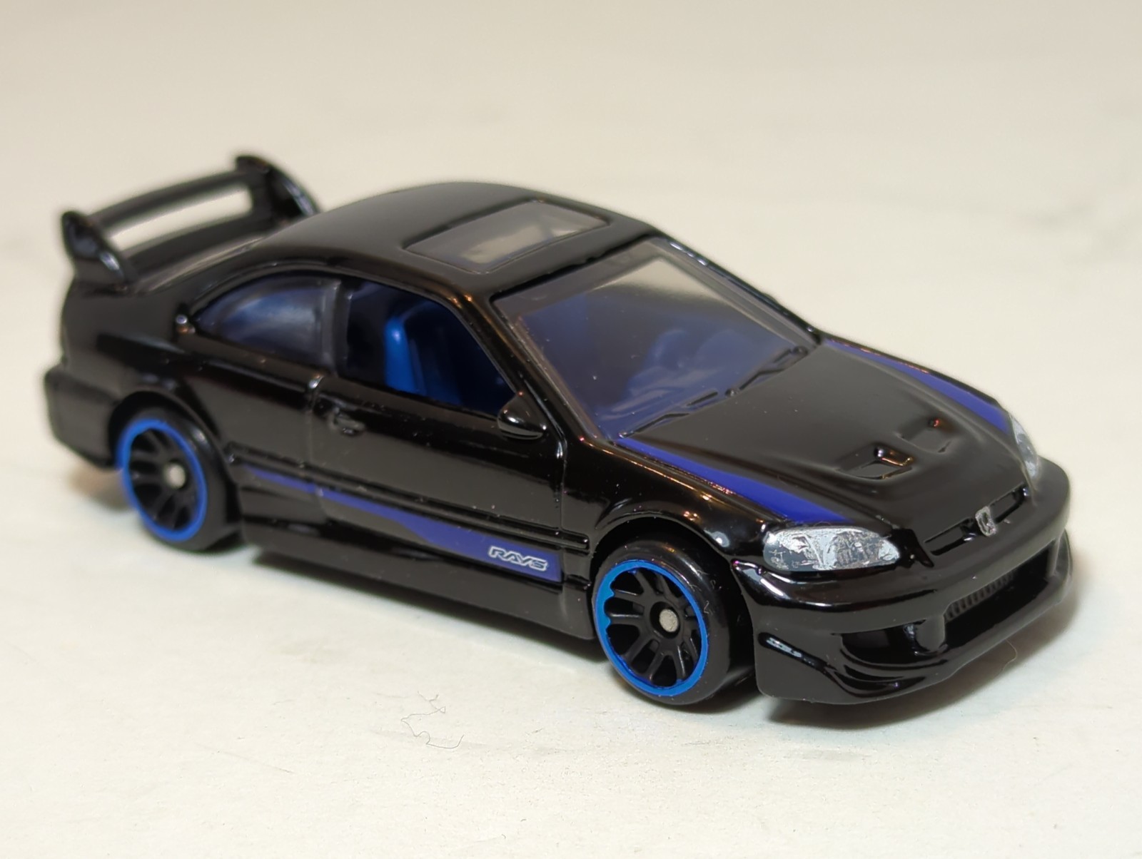 2001 Honda Civic Si Hot Wheels 2025 Japan Silver Series Black GRY27 1:64 Loose