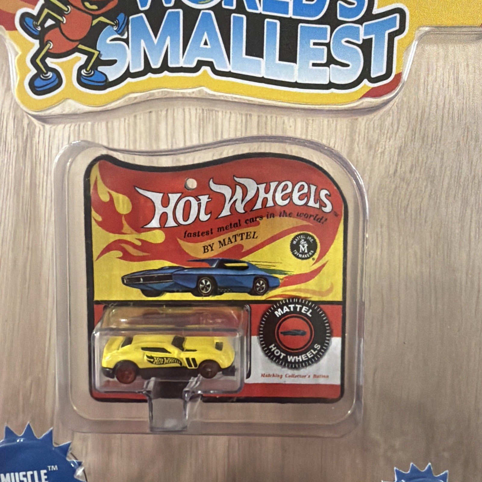 Hot Wheels Worlds Smallest Mini Diecast Car 565 Series 4 D-Muscle 2015 New