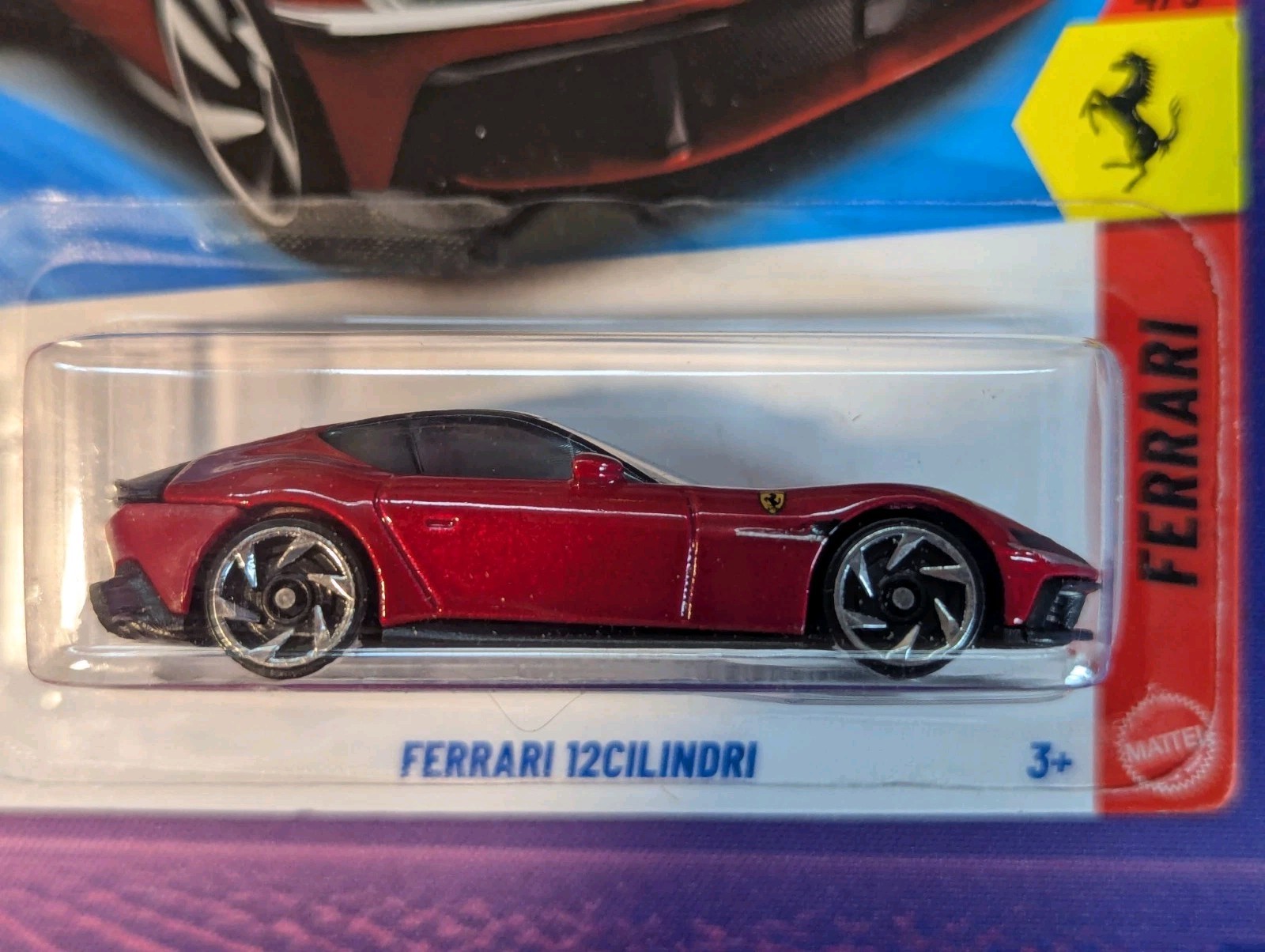 ​2026 Hot Wheels Ferrari 12Cilindri Rosso Corsa Red New For 2026 #4/5