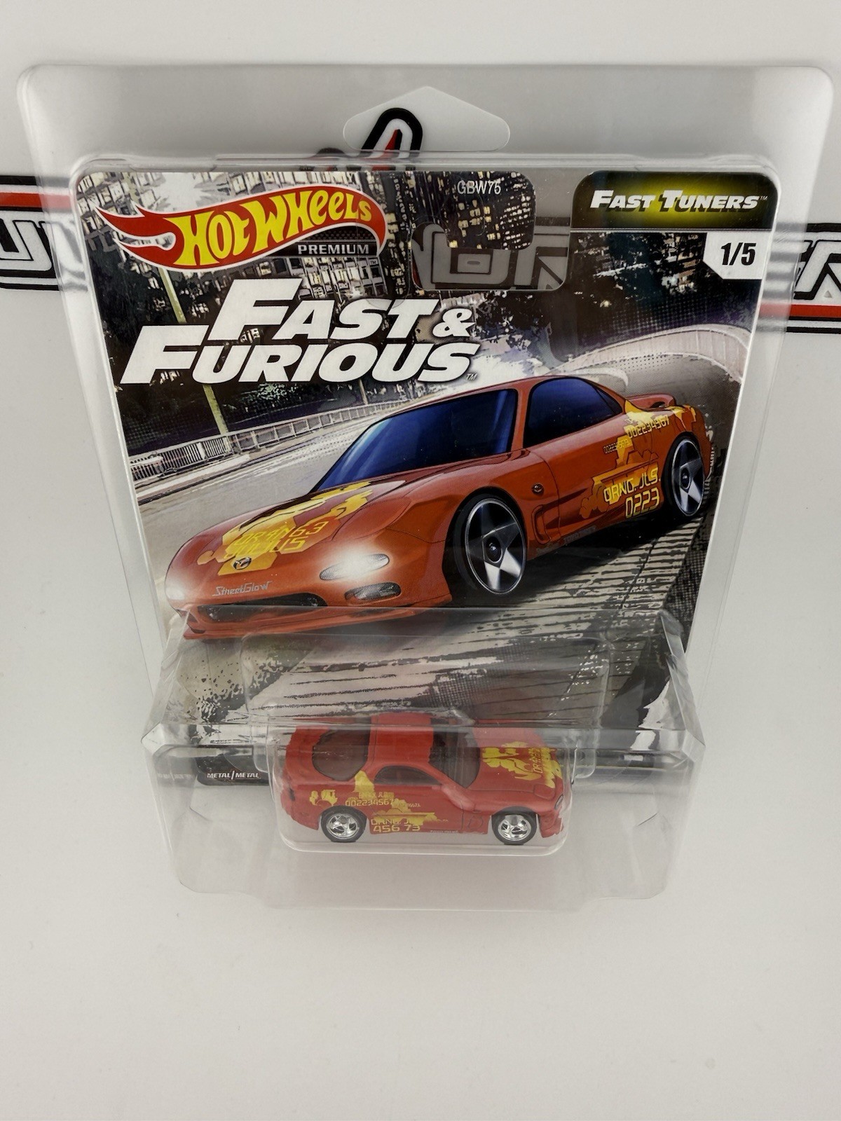 Mazda RX-7 Fast and Furious Hot Wheels Fast Tuners 1/5 Protector