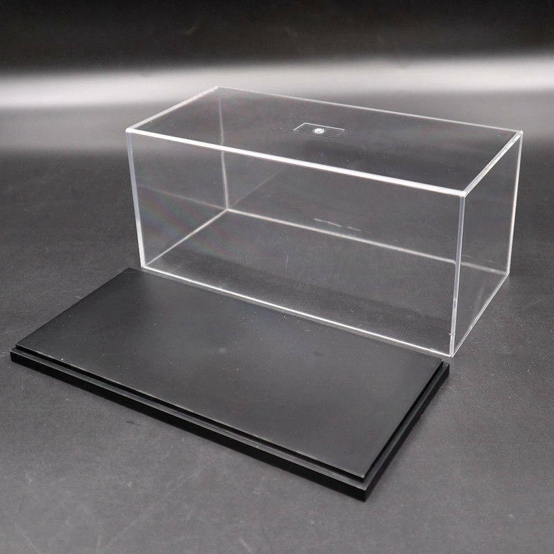 Acrylic Display Case Model Show Dustproof Transparent Storage Box Multiple Size