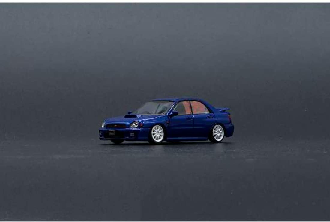 BM CREATIONS Subaru 2001 Impreza WRX Blue RHD 64B0078