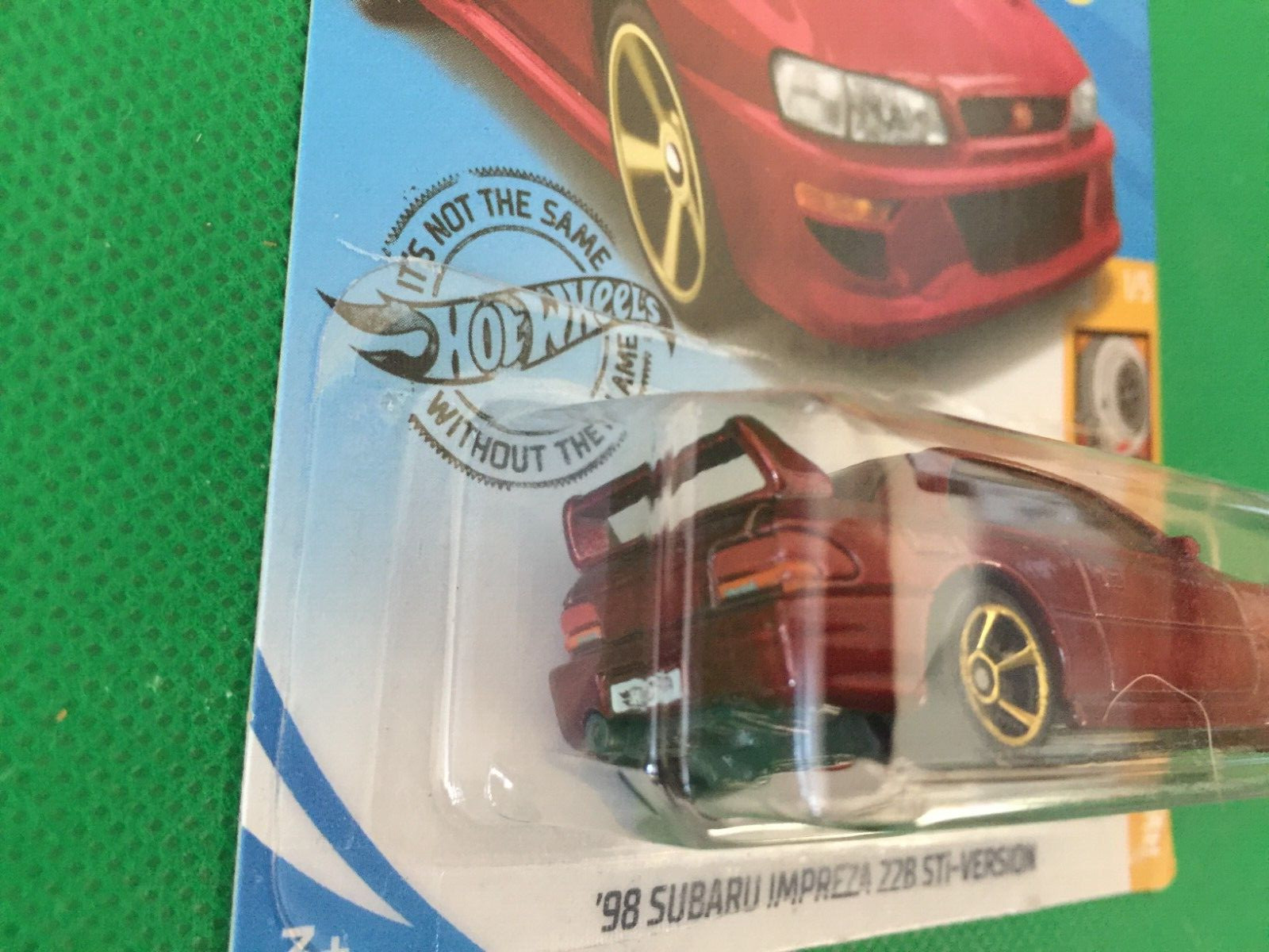 Hot Wheels 2020 HW Turbo Red Subaru Impreza 22B STi-Version JDM New For B136