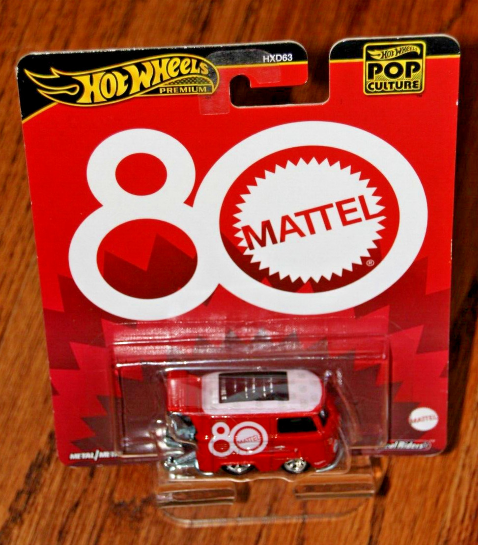 2025 HOT WHEELS PREMIUM POP CULTURE KOOL KOMBI VAN MATTEL 80 YR ANNIVERSARY RR