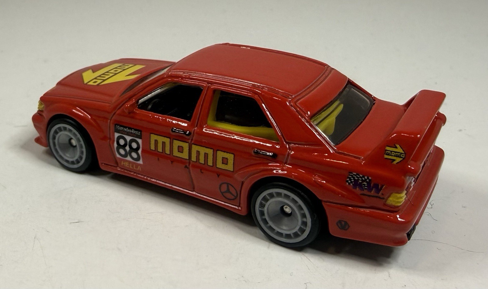 Hot Wheels Car Culture Mercedes-Benz 190E 2.5-16 MOMO Real Riders 1:64 Scale