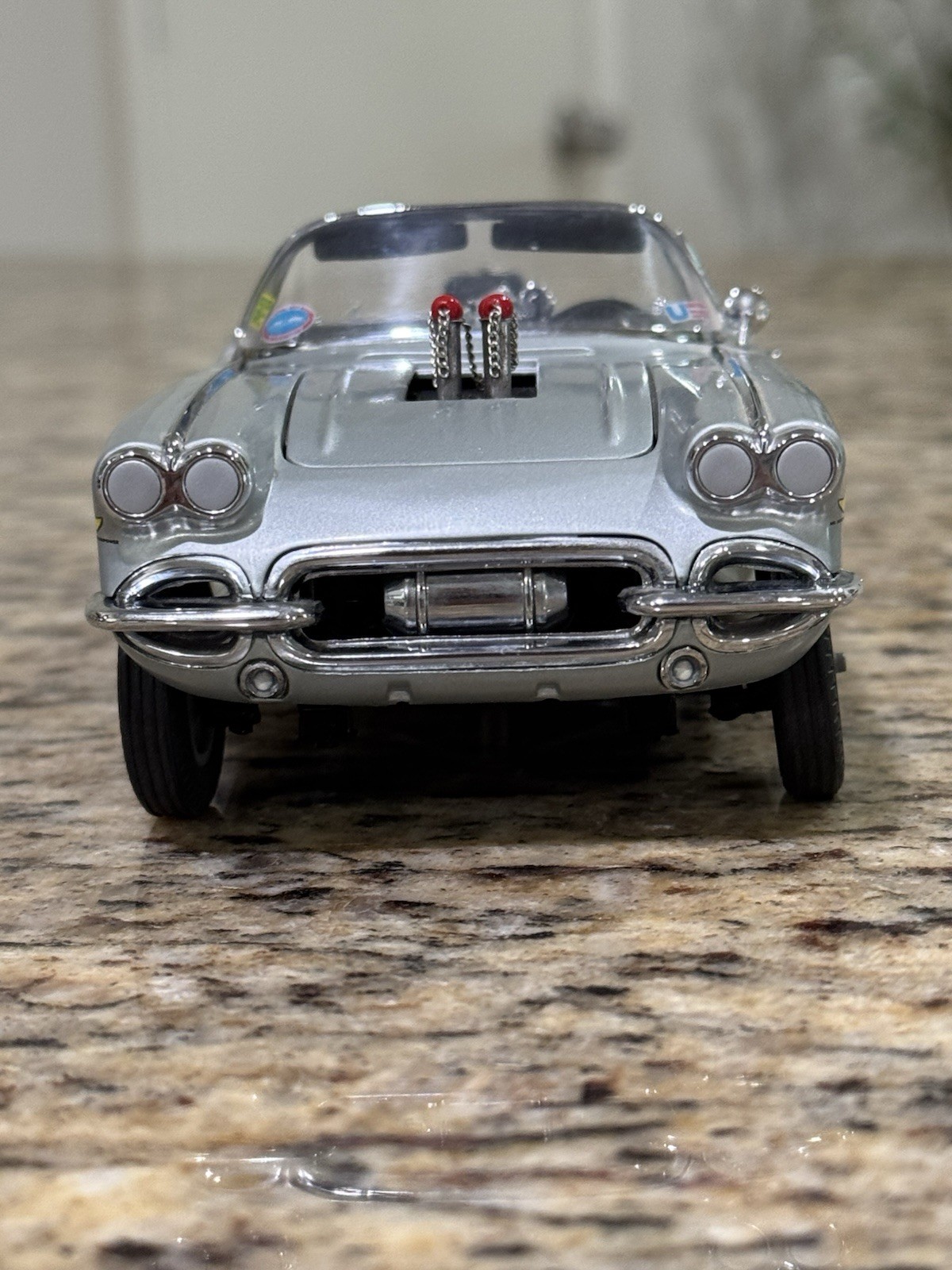 Danbury Mint 1961 Chevrolet Corvette “Gasser” 1:24 Scale – NOT COMPLETE