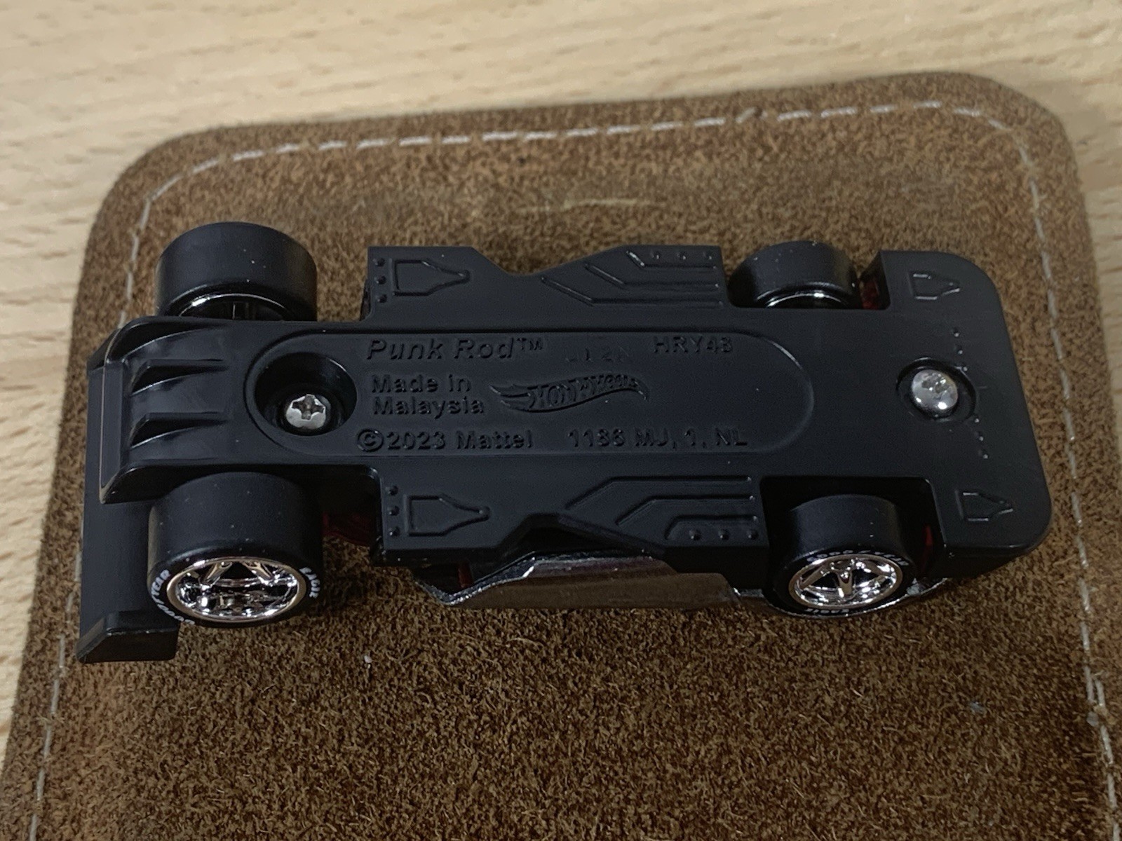 Hot Wheels Punk Rod Zamac Custom Wheel Swap
