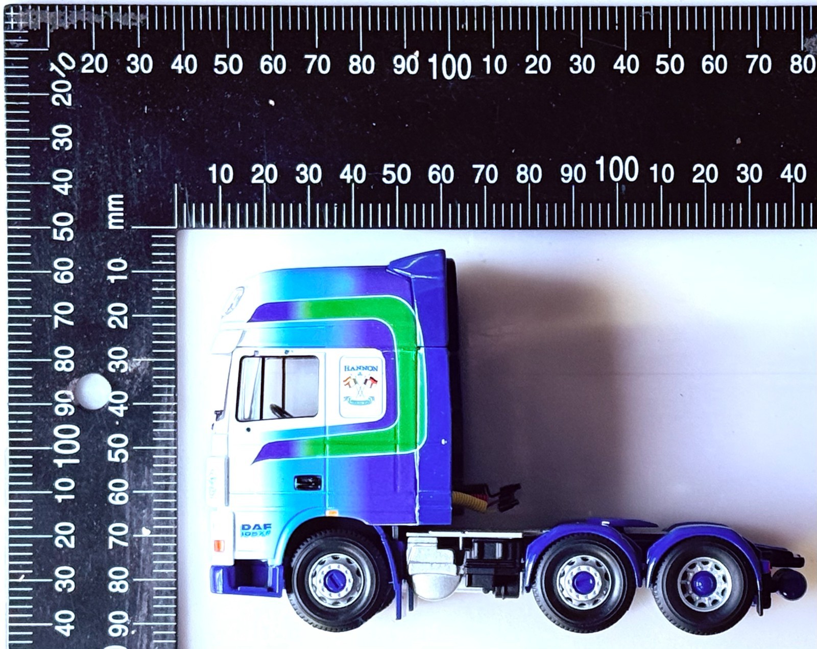 CORGI DAF XF105 TRACTOR UNIT MODEL ONLY HANNON INTERNATIONAL TRANSPORT CC14107