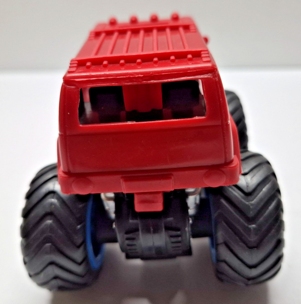 Kid Connection Red Hummer Monster Truck With Blue Rims Friction-Powered