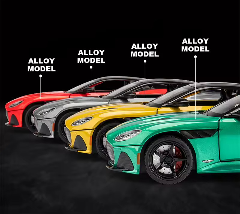 1:24 Aston Martin DBS Superleggera Diecast Alloy Car Model Sports Toy Gift