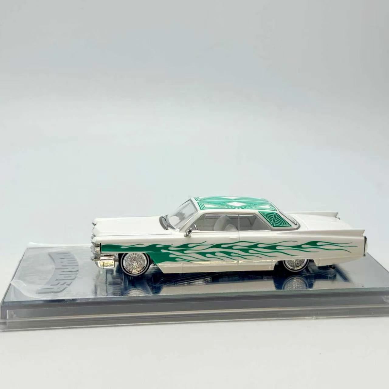 97M 1:64 1964 Coupe Coupe DeVille LowRider Diecast Model Car