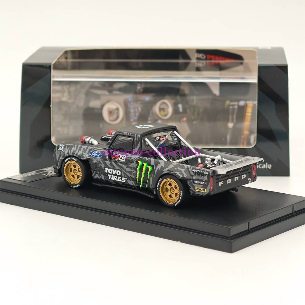 1:64 Scale F-150 RTR Hoonitruck Diecast Model – Monster Energy Livery Display