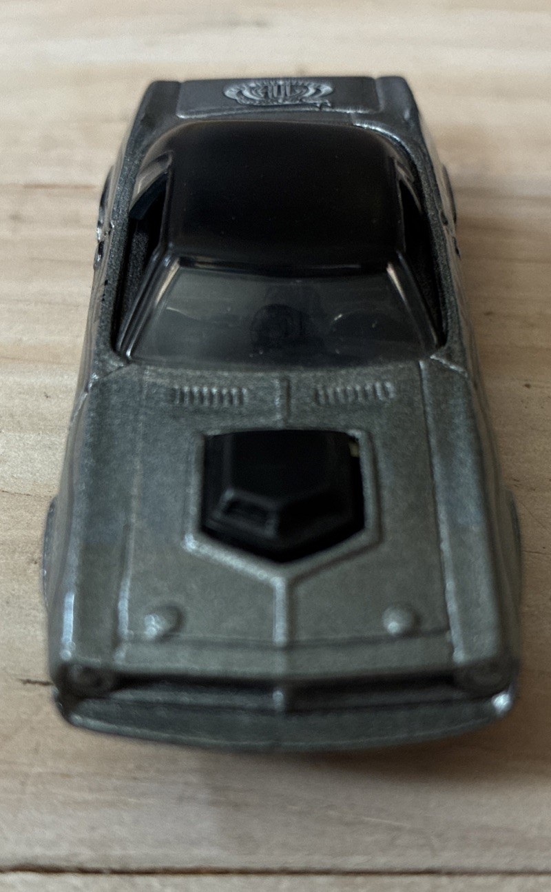2003 Hot Wheels ’71 Plymouth GTX Silver / Black Treasure Hunt Loose