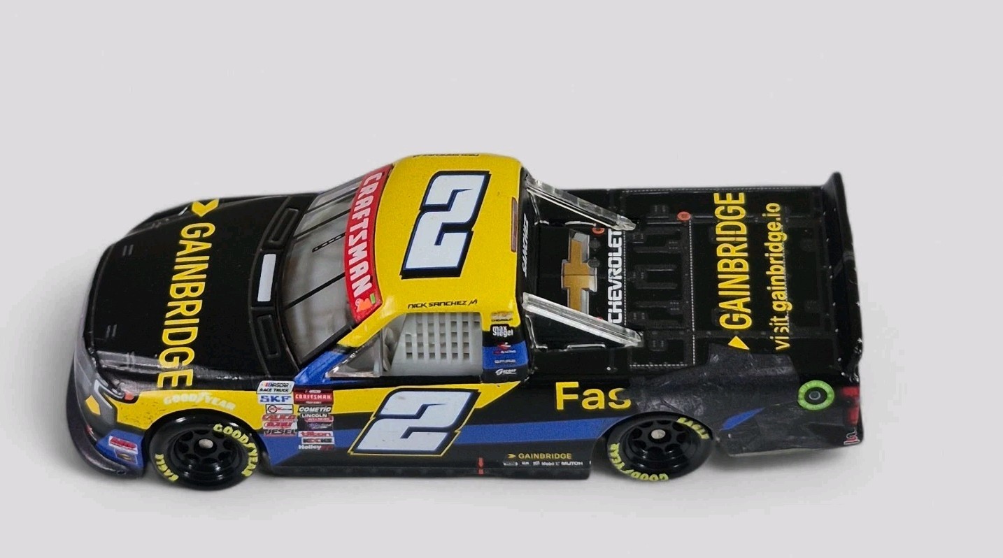 NICK SANCHEZ 2024 FORD F-150 Diorama Collectible Nascar Model Truck 1:64 LOOSE