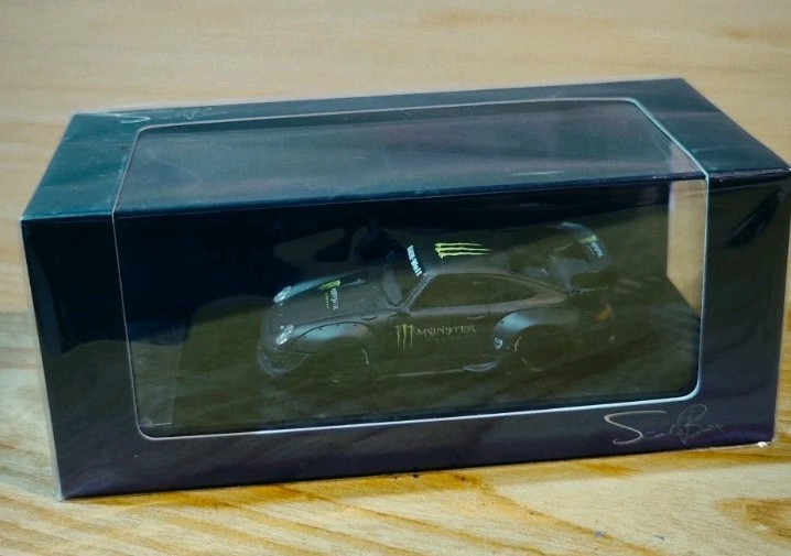 Scale Box 64 Porsche RWB Monster Energy Limited Edition No 006 From 250