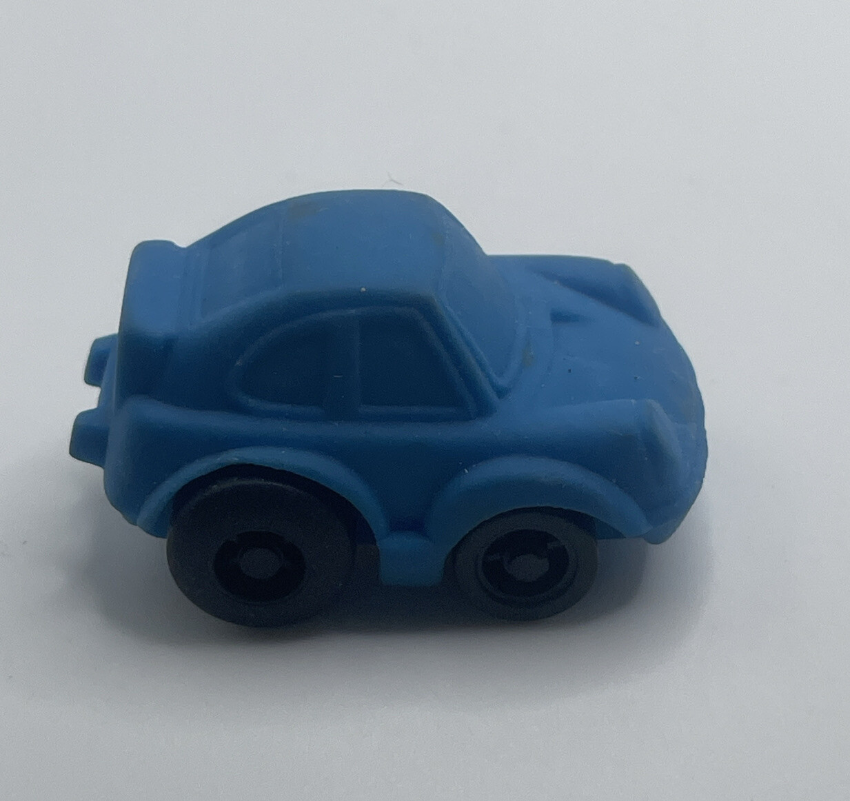 PORSCHE 930 BLUE RUBBER/PLASTIC PULL BACK FRICTION SANRIO JAPAN VINTAGE