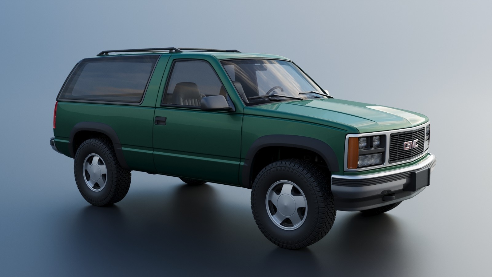 3d printed GMC Yukon 2 Door 1992 model car collectible replica