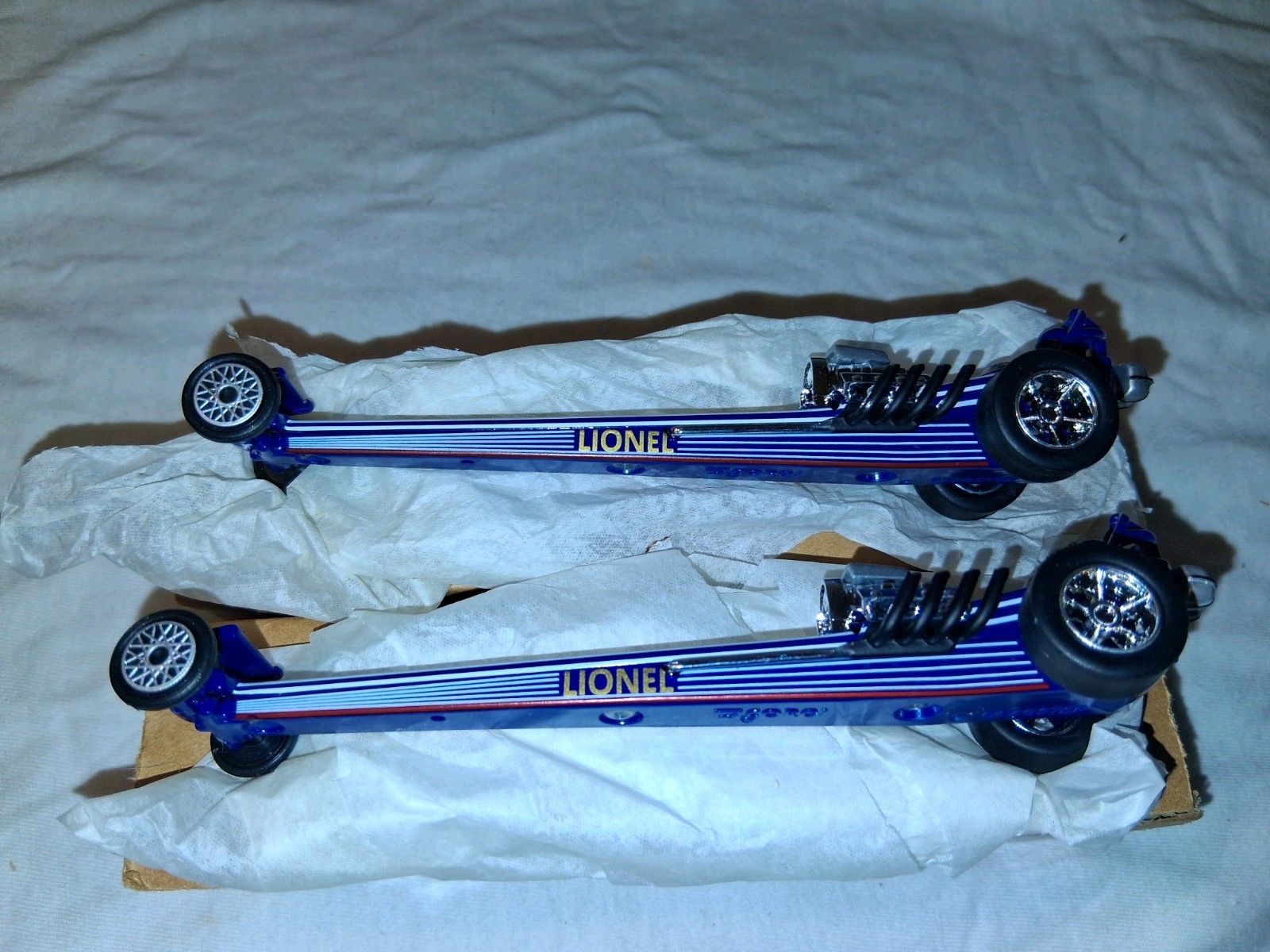 Corgi Lionel Dragster 1:43 1970 Diecast Blue/White/Red Limited Ed Classics