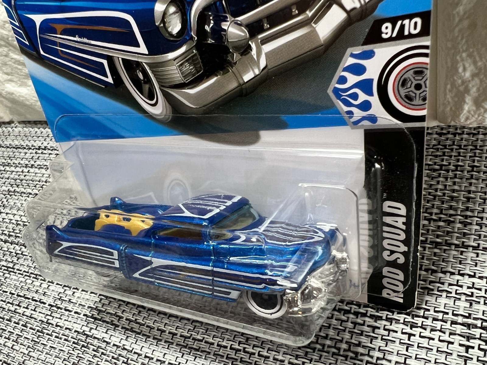 Hot Wheels Rod Squad 9/10 Custom ’53 Cadillac 139/250 Blue