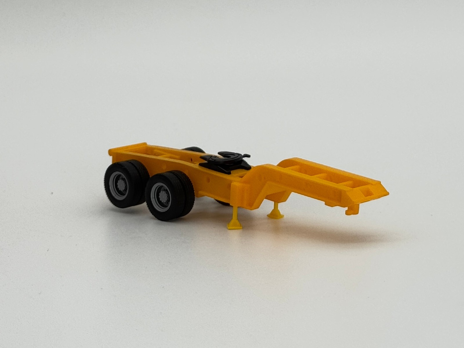 Herpa Promotex Jeep Dolly 2-axle for Lowboy Trailers Yellow HO 1:87