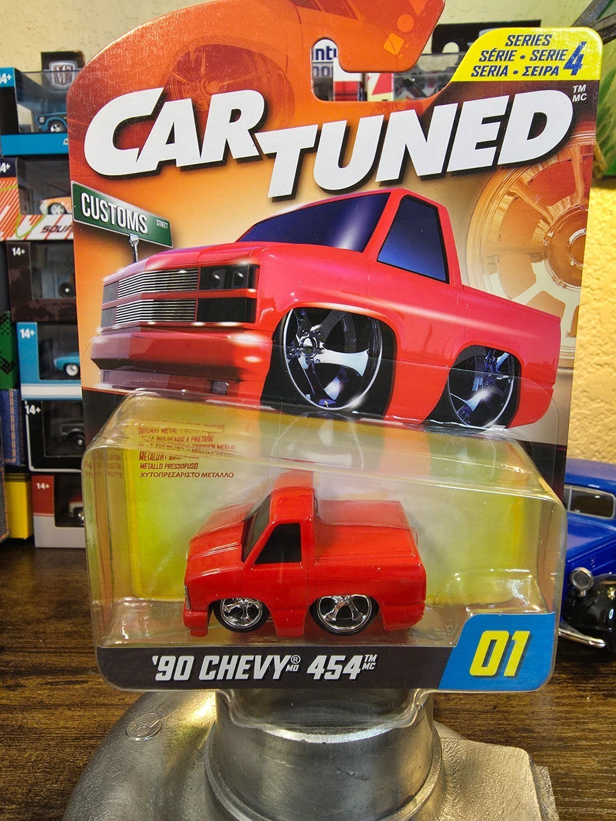 CARTUNED 1990 CHEVY 454 PICKUP CUSTOMS HOBBY EXCLUSIVE SERIES 4