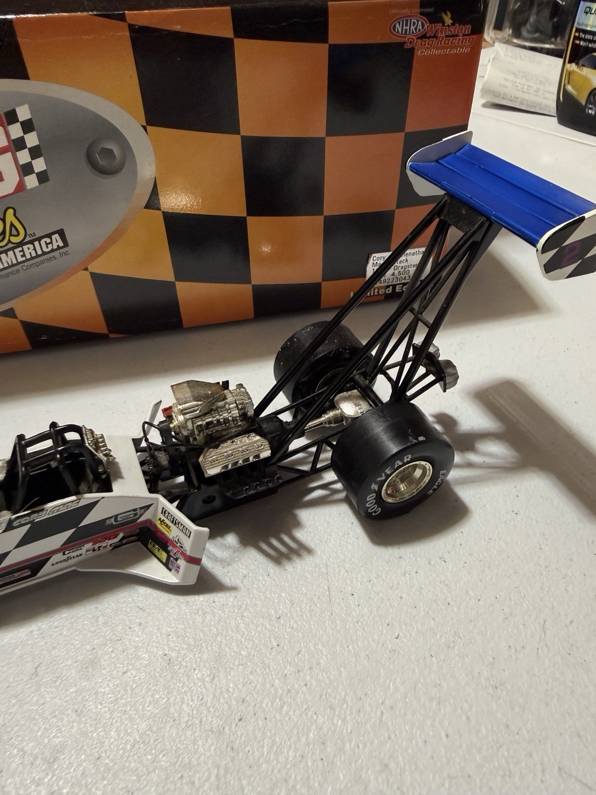 CORY MCCLENATHAN MAC ATTACK 1992 NHRA Top Fuel Dragster 1/24 Diecast