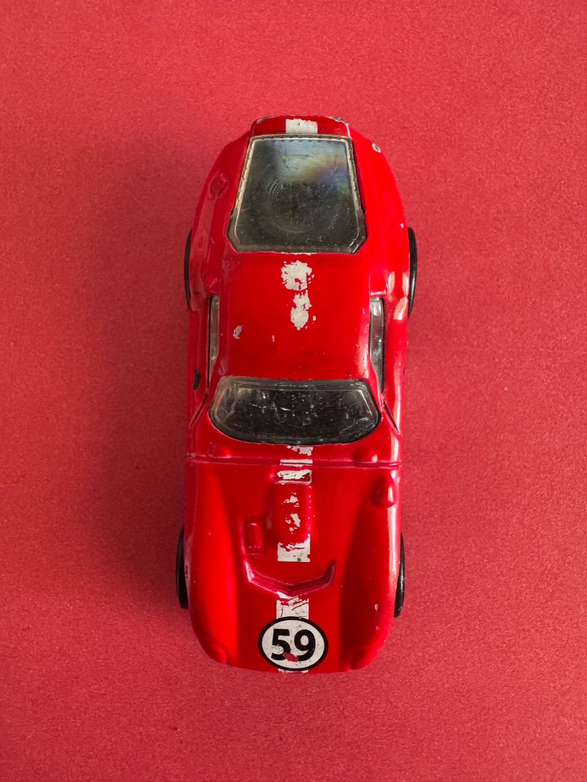 HOT WHEELS SHELBY COBRA DAYTONA COUPE RED 2007 NEW MODELS MATTEL DIE CAST TOYS