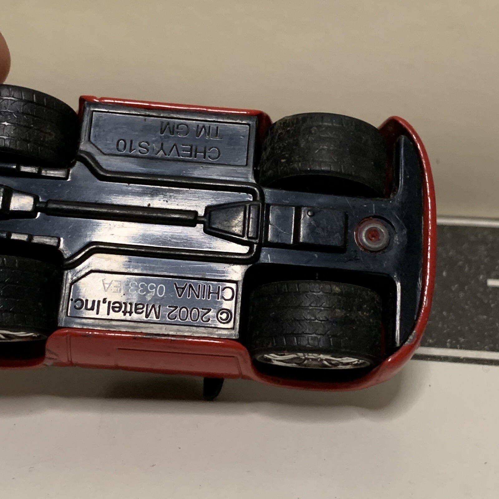 Hot Wheels Hot Tunerz Godfather Customs 2002 Chevy S10 Pickup Truck Red & Black