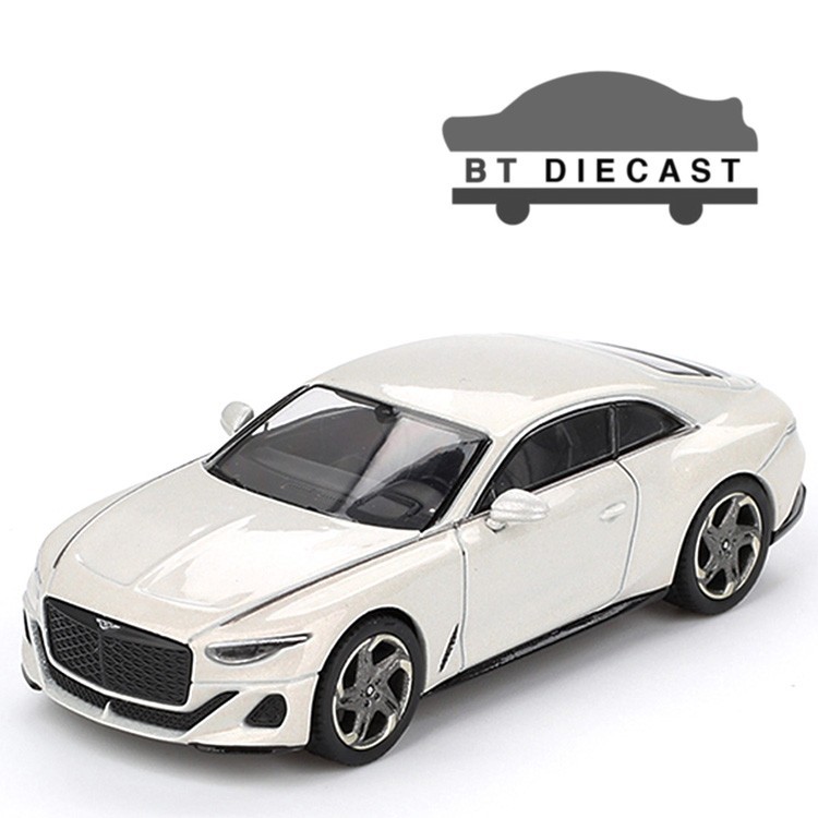 MINI GT BENTLEY BATUR BONNEVILLE 1/64 DIECAST MODEL CAR PEARL WHITE MGT00969