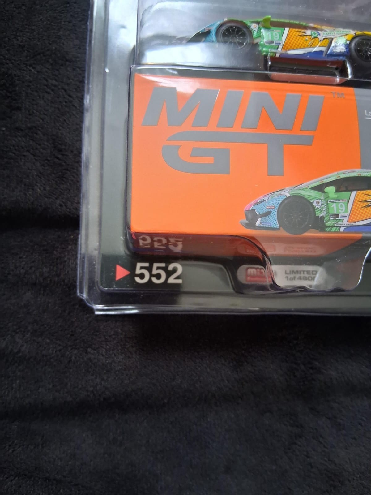Mini GT 1/64 Lamborghini Huracan GT3 Evo #19 GEAR Racing #552 READ