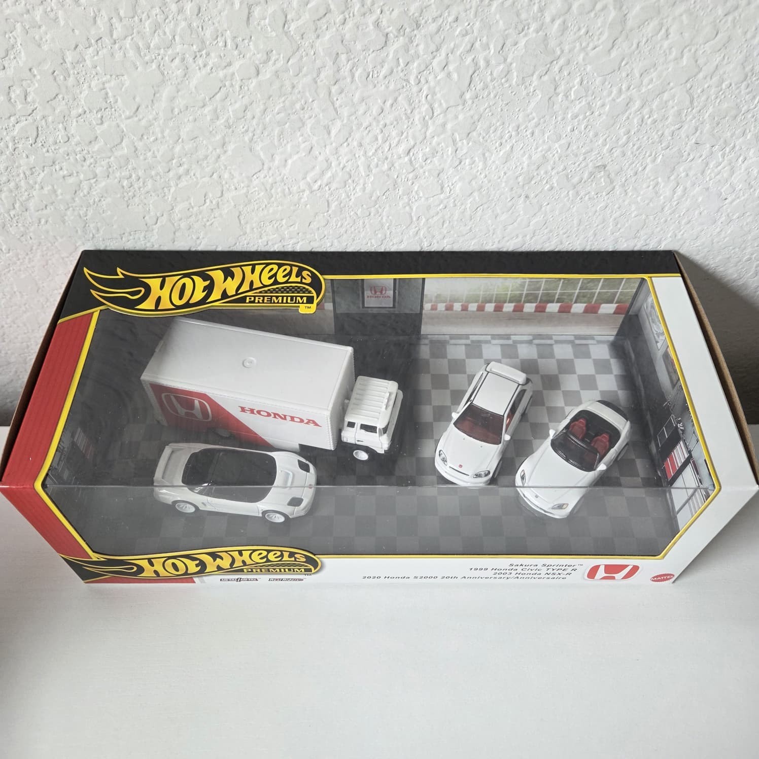 Hot Wheels Premium Honda Collector Display Set IN HAND